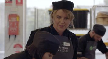 Lucy Lawless and Chloe Ng in My Life Is Murder (2019)