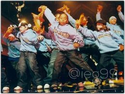 Movie still of Zachary Isaiah Williams and dancers from the movie HONEY