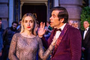 Monique Alfradique and Leandro Hassum in Chorar de Rir (2019)