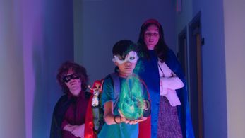 Jai Ram Srinivasan, Rachel Alana Handler, and Colin Buckingham in Andy & Kaliope (2022)