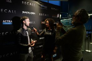 Michael James Regan at TIFF Lightbox premiere of Recall