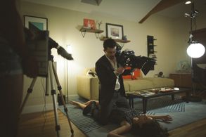 Zach Charles and Jaclyn Tuchman in Blank (2016)