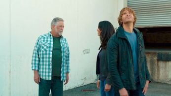 Eric Christian Olsen, Daniela Ruah, and Jeffrey Markle in NCIS: Los Angeles (2009)