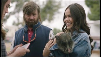 Zach Galifianakis, Malia Pyles, and Zach Zagoria