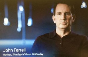 Still of John Farrell from the documentary, Secrets of Einstein's Brain.