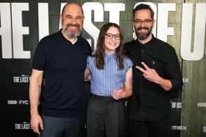 Craig Mazin, Neil Druckmann, and Bella Ramsey