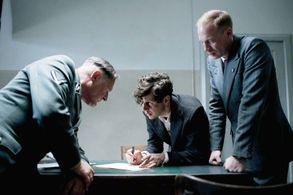 Burghart Klaußner, Johann von Bülow, and Christian Friedel in 13 Minutes (2015)