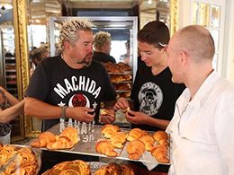 Guy Fieri and Hunter Fieri in Guy & Hunter's European Vacation (2016)
