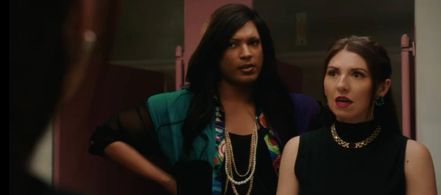 Danielle Beckmann and Christine Rose Schermerhorn in Tiki Bar Funeral Home