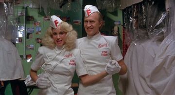 Jeremy Newson and Wendy Raebeck in Shock Treatment (1981)