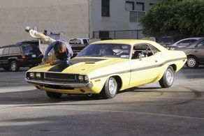 Jason Beghe and Keith D. Robinson in Castle (2009)