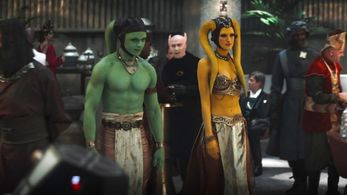 Marlon Aquino (in green) in The Book of Boba Fett