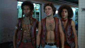 David Harris, Terry Michos, and Marcelino Sánchez in The Warriors (1979)