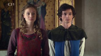 Denis Safarík and Anna Kaderávková in A Wizard Called Rye (2018)