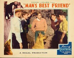 Douglas Haig and Lightning in Man's Best Friend (1935)