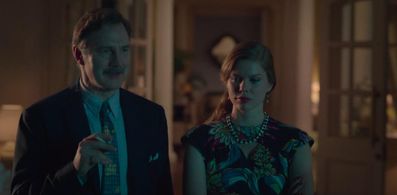 David Morrissey and Georgia Blizzard in The Singapore Grip (2020)