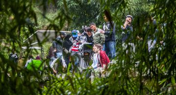 On location in Fubao, China for Clay of Indigo