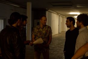 Leonardo Greco, Gustavo De La Torre, Jacopo Garfagnoli, Cristoforo Spoto, and Benjamin Bishop in You Don't Know Them (20