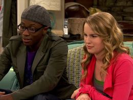 Micah Williams and Bridgit Mendler in Good Luck Charlie (2010)