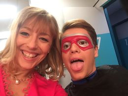 On Set for Henry Danger