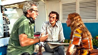 Mariano Barroso, Oriol Pla, and Aura Garrido in What the Future Holds (2018)