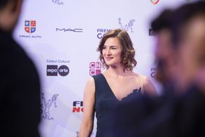 Ioana Flora at Gopo Awards 2019, starring A Christmas Gift - Best Short Winner