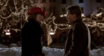 Emilio Estevez and Heidi Kling in The Mighty Ducks (1992)