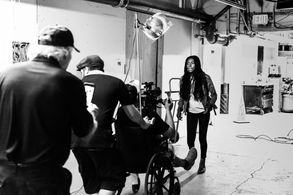 Kerry Rossall, Ray Gallardo, and Alexandra Slade in Friend of the World (2020)