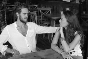 Anna Lawrence and Tyler Atkins in Chocolate Oyster