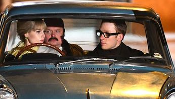 Lucy Boynton , Gavin Spokes and Joe Cole. The Ipcress file