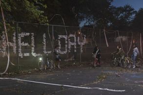 Sofia Rosinsky, Fina Strazza, Riley Lai Nelet, and Camryn Jones in Paper Girls (2022)