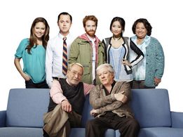 Giovanni Ribisi, Seth Green, Vanessa Lachey, Martin Mull, Peter Riegert, Brenda Song, and Tonita Castro in Dads (2013)