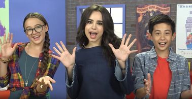 Sofia Carson and Mitchell Gregorio