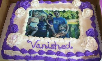 That's a wrap! Cast and crew wrap party picnic cake. June 2014