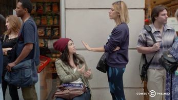 Haley Rawson on Broad City 302 