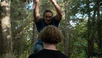 Gary Daniels and Ryan M. Shaw in Bring Him Back Dead (2022)