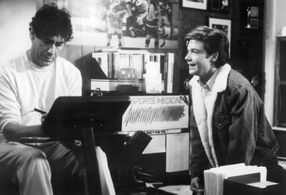 Jason Bateman and Paul Sand in Teen Wolf Too (1987)