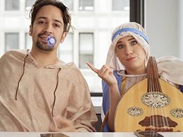 Lin-Manuel Miranda and Irene Sofia Lucio in Bartlett (2018)