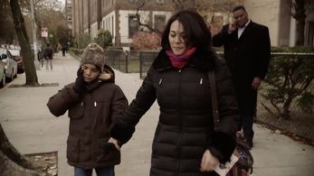 Sean Ringgold, Aiden Eyrick, and Satomi Hofmann in Burning Down (2015)