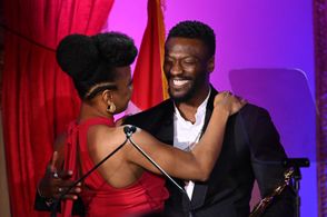 Aldis Hodge and Chinonye Chukwu