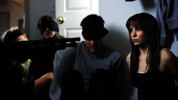 Still of Marian Sorensen, Joe Sofranko, Megan Harvey, and Brianna Michelle Parcel in The Daughter