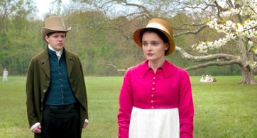 Christian Friedel and Birte Schnöink in Amour Fou (2014)