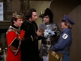 Richard Dimitri, Bobby Herbeck, Henry Polic II, and Ron Rifkin in When Things Were Rotten (1975)