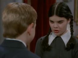 Nicole Fugere and Sean Smith in The New Addams Family: The Addams Family Tree (1998)