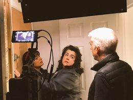 On set: Pretty Bonnets