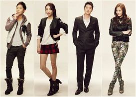 Chae-Young Han, Hyeon-jae Jo, Jin Goo, and Ha-seon Park in Ad Genius Lee Tae Baek (2013)