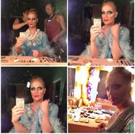 On set, behind the scenes, Brian Toth as 