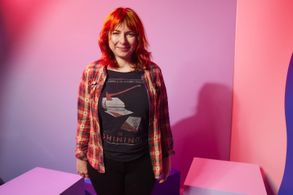 Laura Moss at an event for Birth/Rebirth (2023)