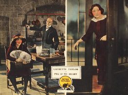 Fred Huntley, Laurette Taylor, Ethel Grey Terry, and Mike the Dog in Peg o' My Heart (1922)