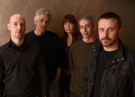 David Riker, Rick Rowley, Jeremy Scahill, Anthony Arnove, and Brenda Coughlin at an event for Dirty Wars (2013)